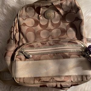Coach backpack/purse